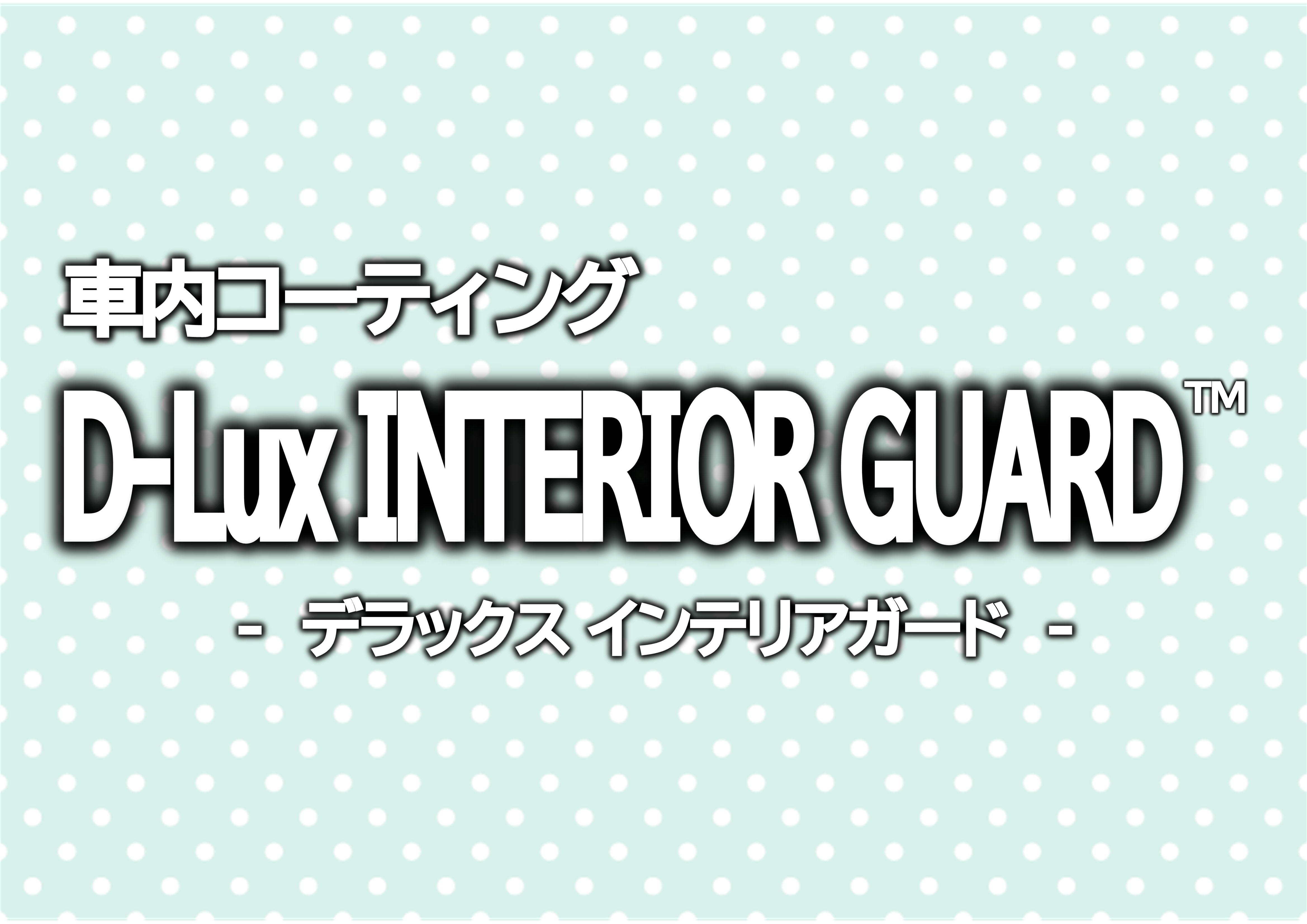 D-Lux INTERIOR GUARD™ 　- デラックスインテリアガード -